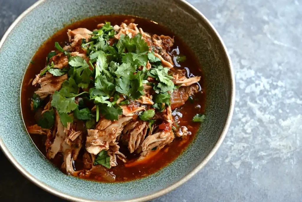 Slow-cooked seasonal dish