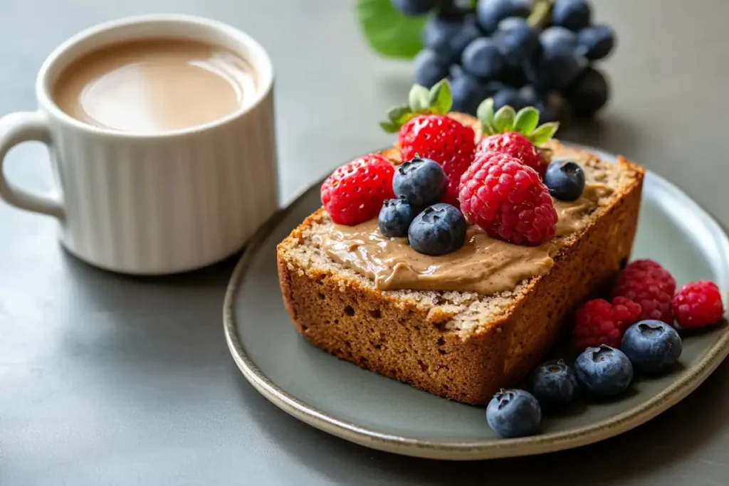 Banana Bread with Toppings