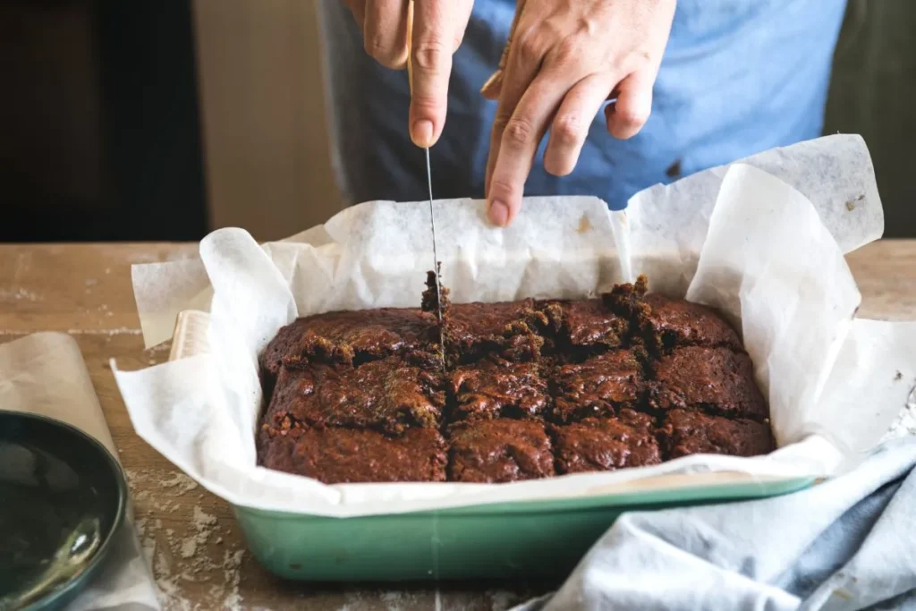 Delicious homemade cookies made with brownie box mix and ripe bananas, ready to enjoy.