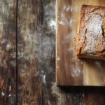 Moist oil-free banana bread slice showcasing What can I substitute for oil in banana bread?