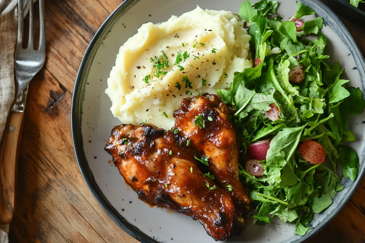 Tender roasted turkey wings on a platter – how long do it take for turkey wings to cook?