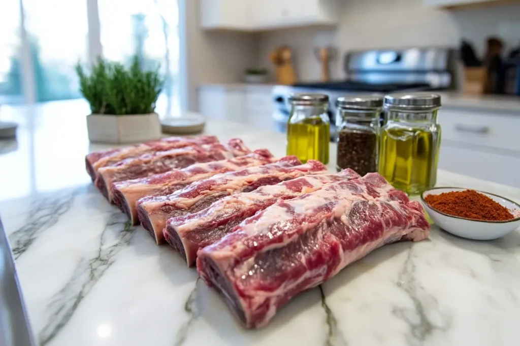 Preparing Country-Style Beef Ribs