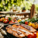 Freshly cooked salmon fillet illustrating what makes salmon taste better?