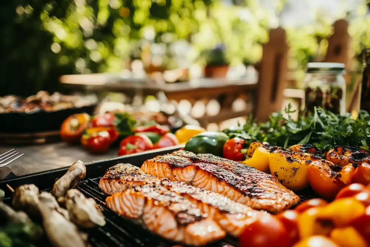 Freshly cooked salmon fillet illustrating what makes salmon taste better?