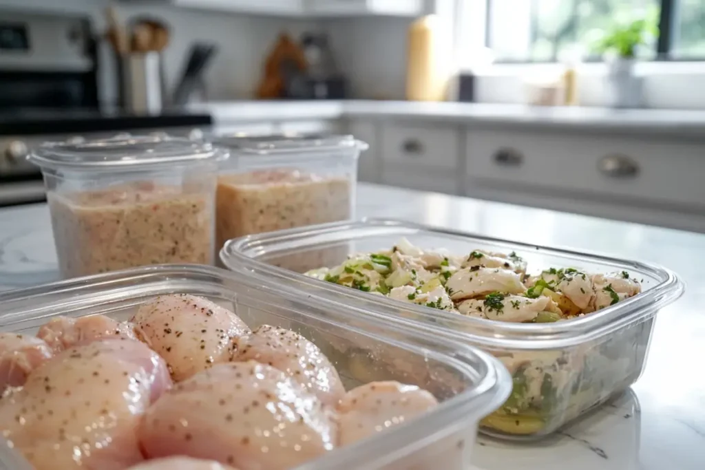 Storing Chicken and Dressing