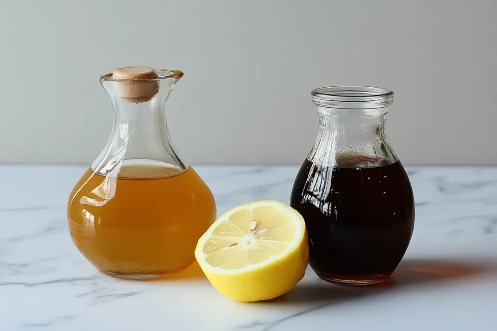 Syrup ingredients for both baklava