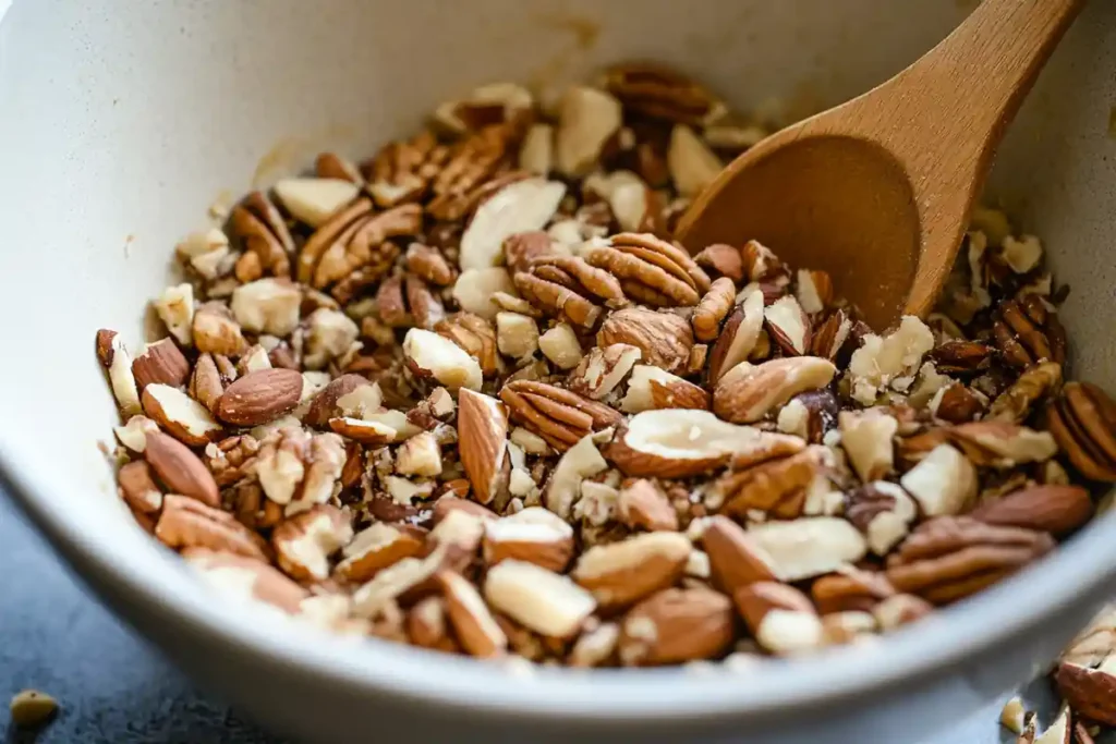 Nut mixture for easy baklava