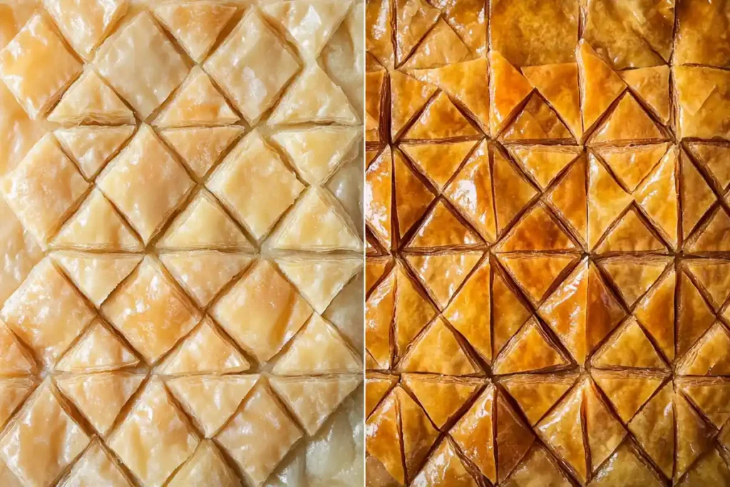 Greek vs Turkish baklava comparison