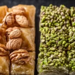 Nuts for Greek and Turkish baklava