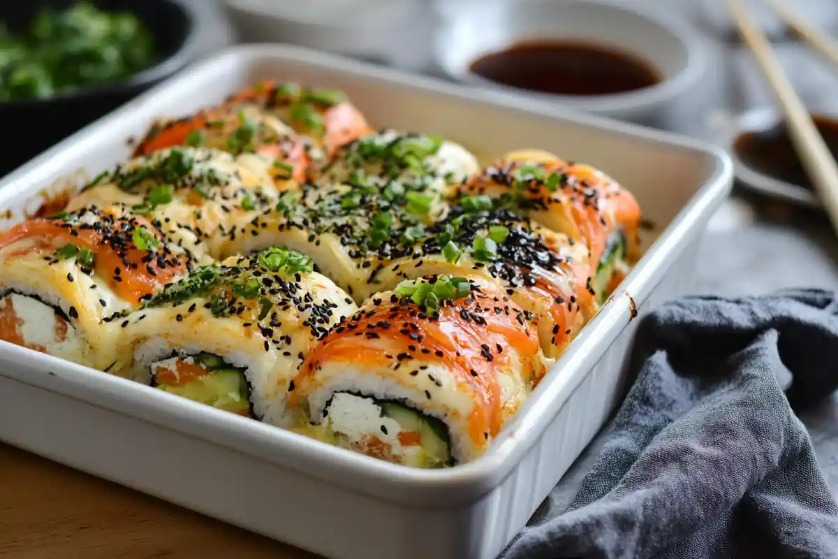 Warm Sushi Bake