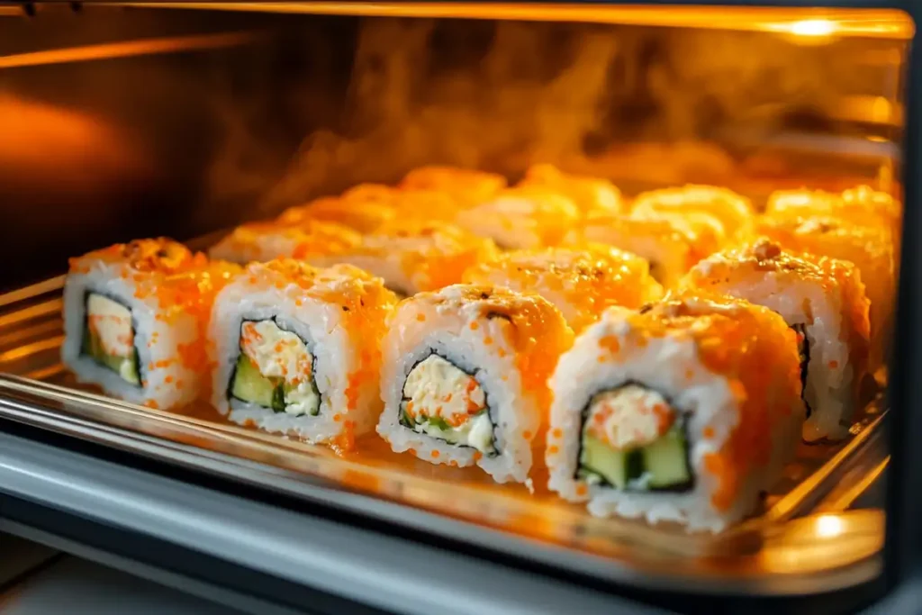 Reheating Sushi Bake