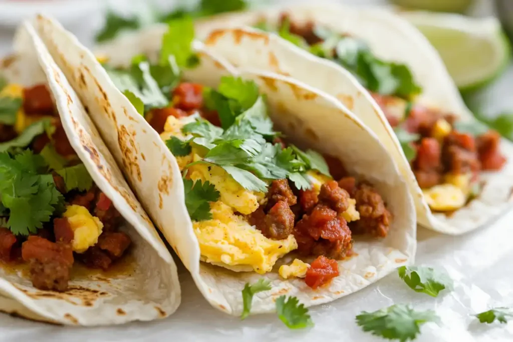 Chorizo is good with eggs recipe